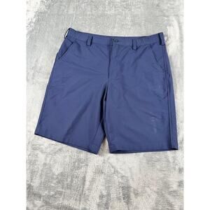 Men’s Under Armour Blue Golf Shorts Size 38 Excellent Condition